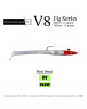 Naniwa Osaka Shi V8 Jig Series 80mm 5,5gr Silikon Yem Red Head