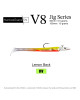 Naniwa Osaka Shi V8 Jig Series 80mm 5,5gr Silikon Yem Lemon Back