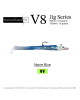 Naniwa Osaka Shi V8 Jig Series 80mm 5,5gr Silikon Yem Nacre Blue