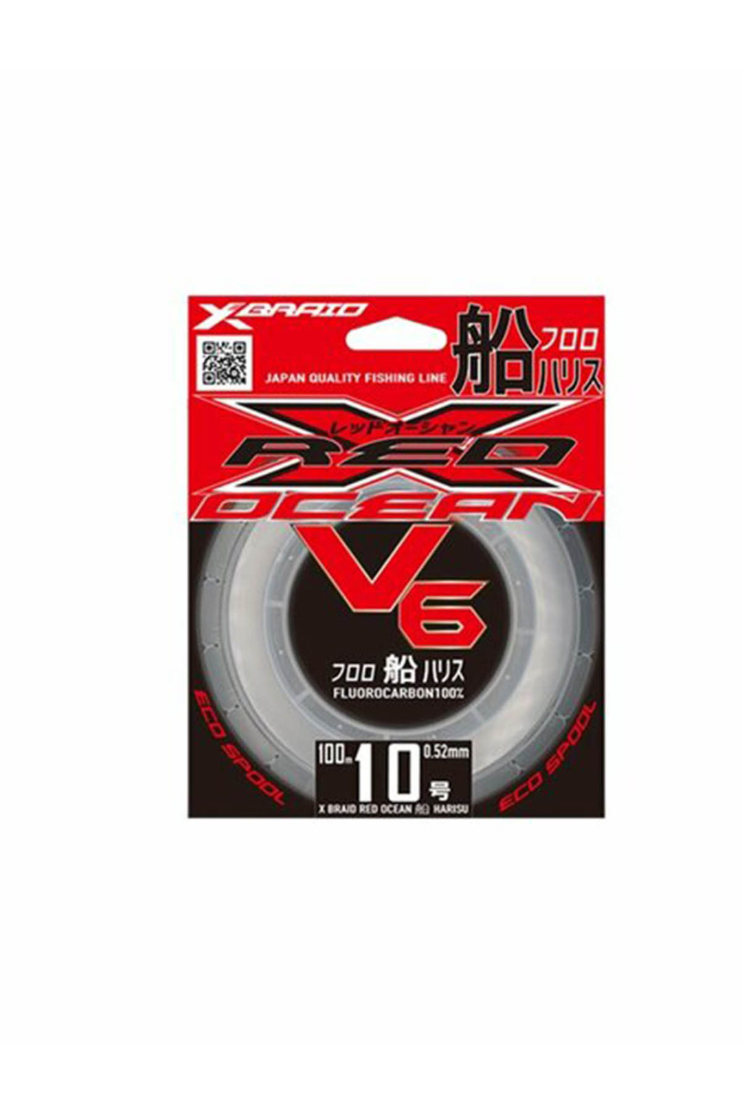 YGK X059 RED OCEAN V6 FC %100 100M 