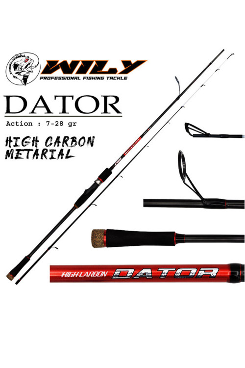 Wily Dator Spin Kamış 225 cm 7-28 gr