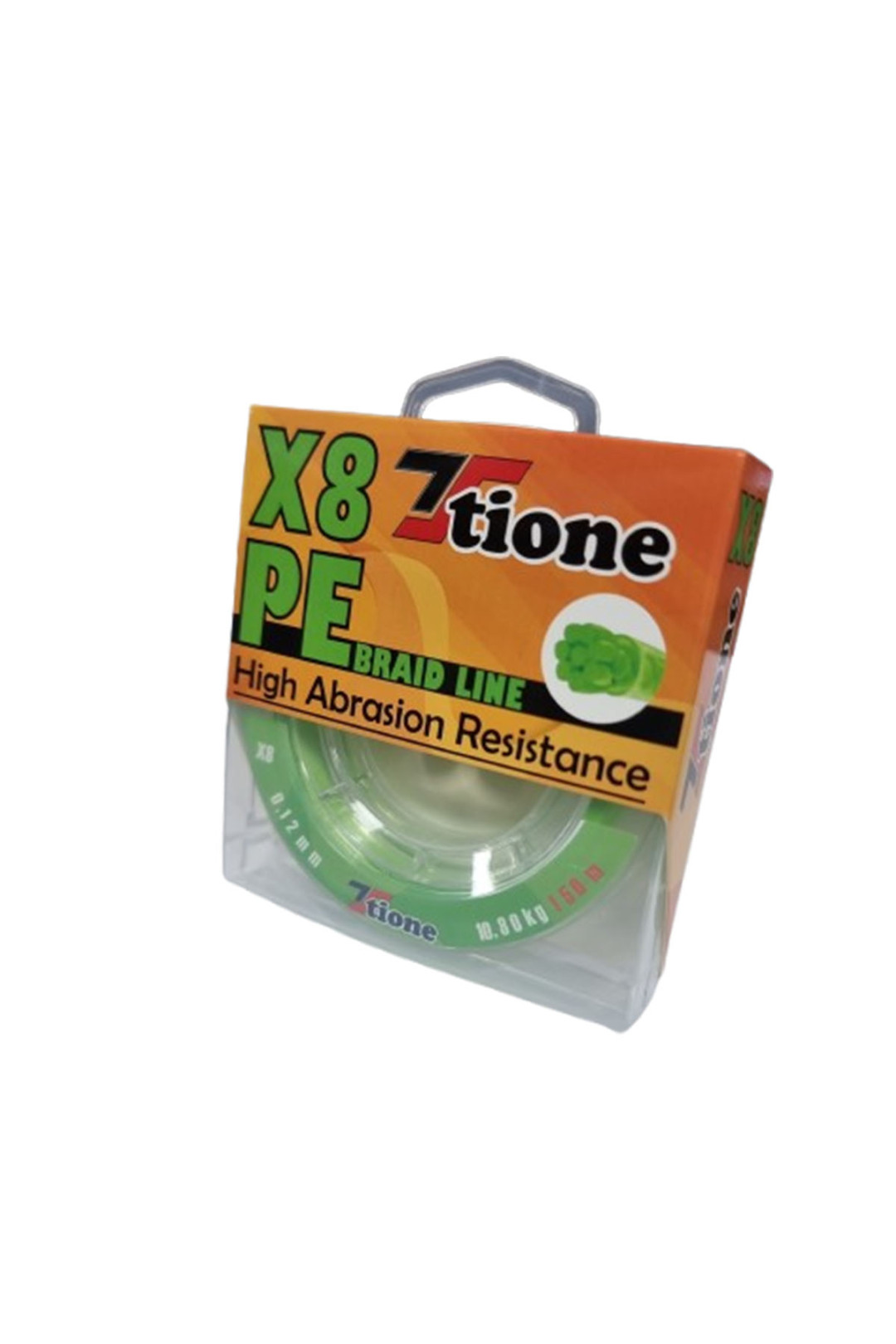 TİONE 8X PE İP MİSİNA 150 METRE FOSFOR YEŞİLİ