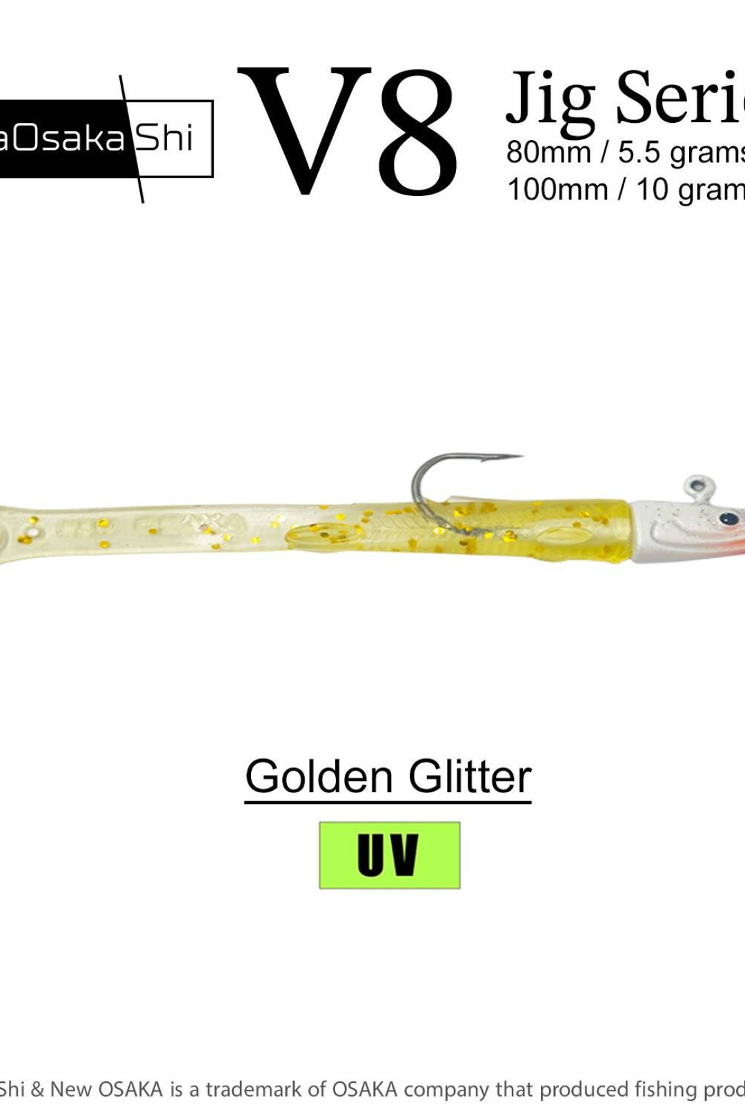 NANIWAOSAKASHI SERIES V8 JIG 5,5GR 80MM