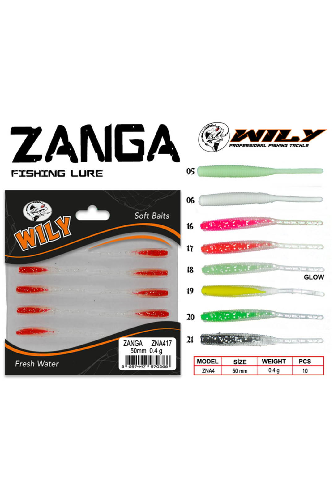 WILY ZANGA LRF SİLİKON